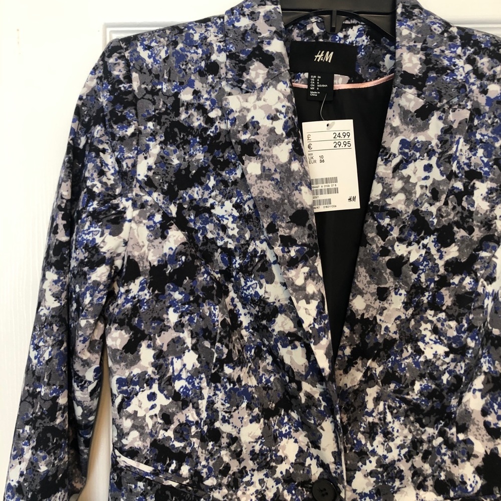 H&M patterned blazer - Picture 3 of 4